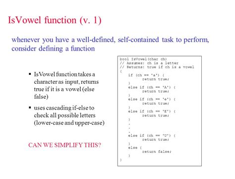 isvowel|c++ isupper.